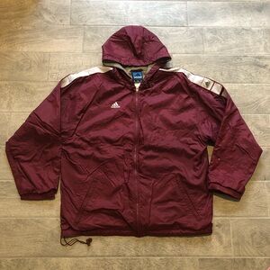 Vintage 90s Adidas Trios Jacket Track Windbreaker Full Zip Men’s Size XL-Tall